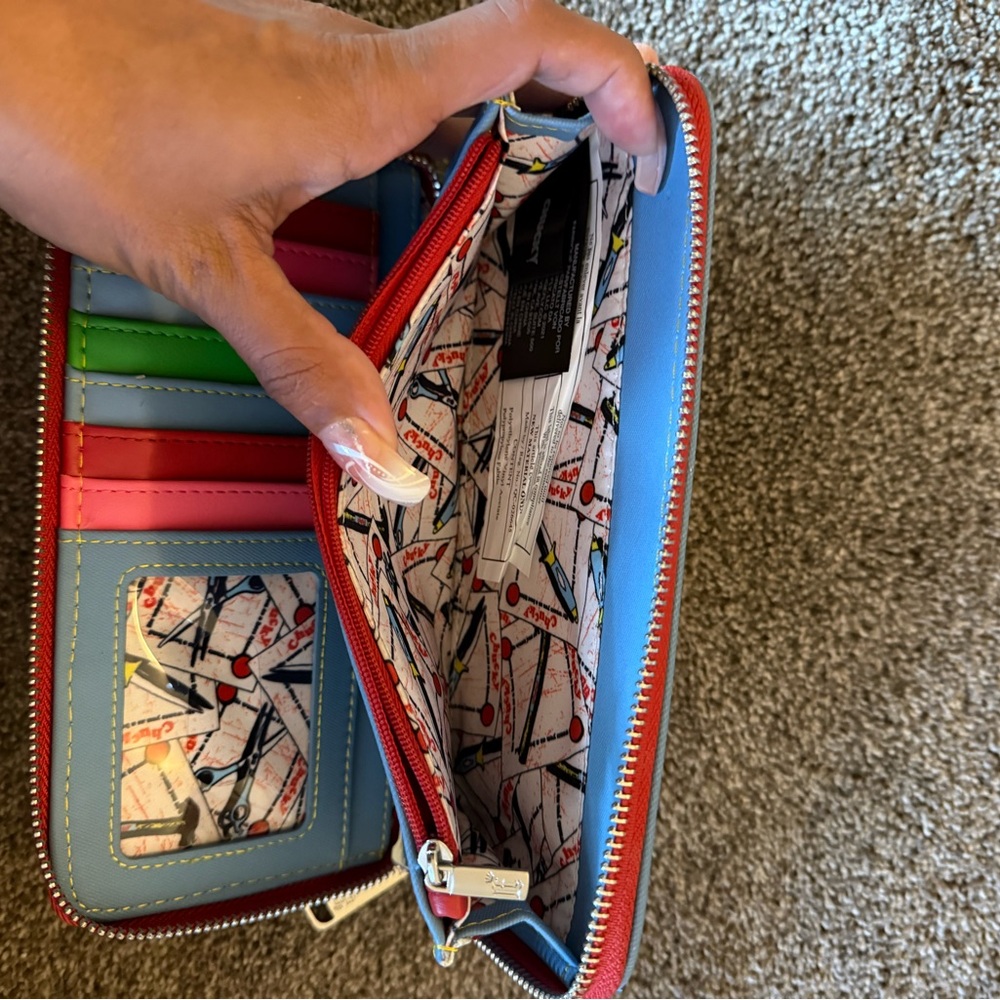 Loungefly Chucky “Good Guys” Backpack and Wallet - Picture 12 of 12